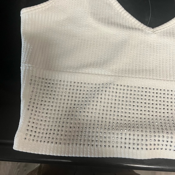 White crop tank - Picture 4 of 4